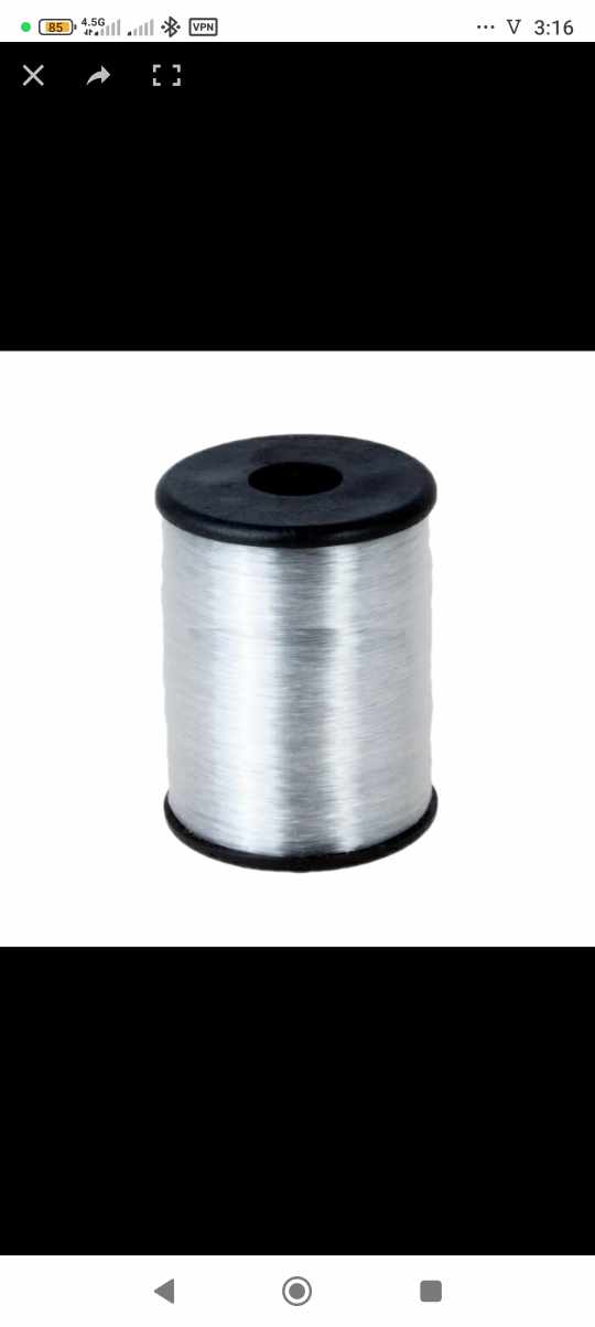 نخ نامریی جنس پلاستیکی مقاوم و محکم