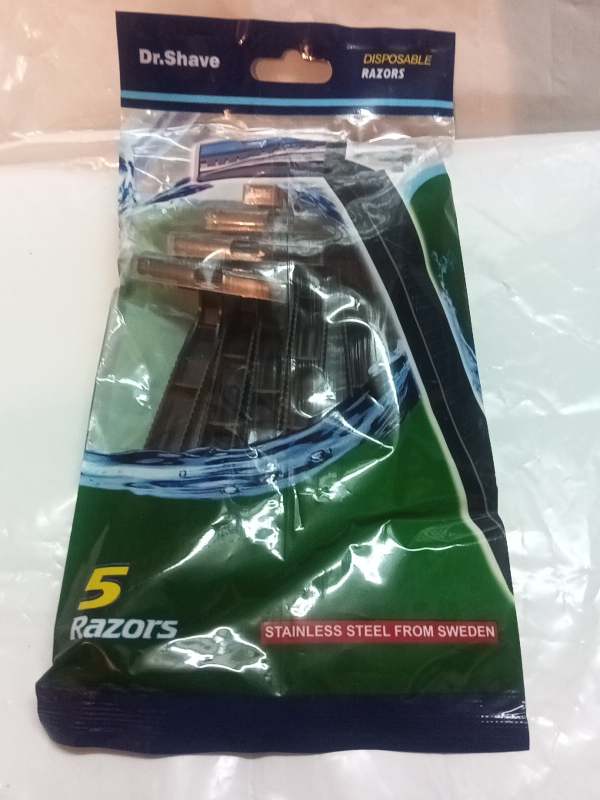 ژیلت دکتر شیو دو تیغ 5دسته صابوندار