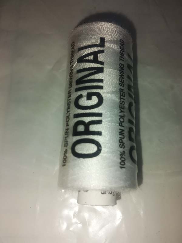 نخ سفید اورجینال الیاف طبیعی برای دوخت و دوز دستی