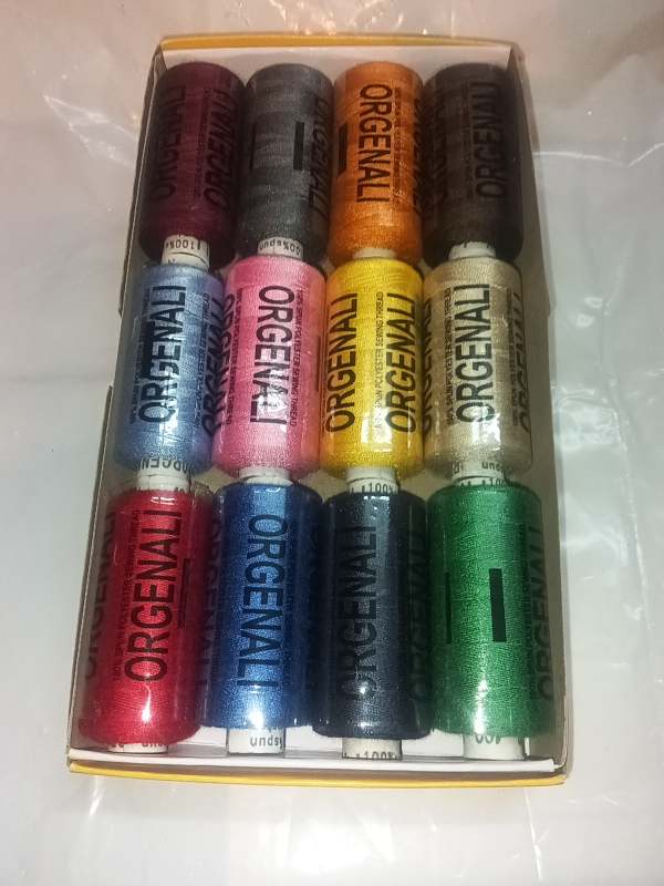 نخ رنگی اورجینال الیاف طبیعی برای دوخت و دوز دستی