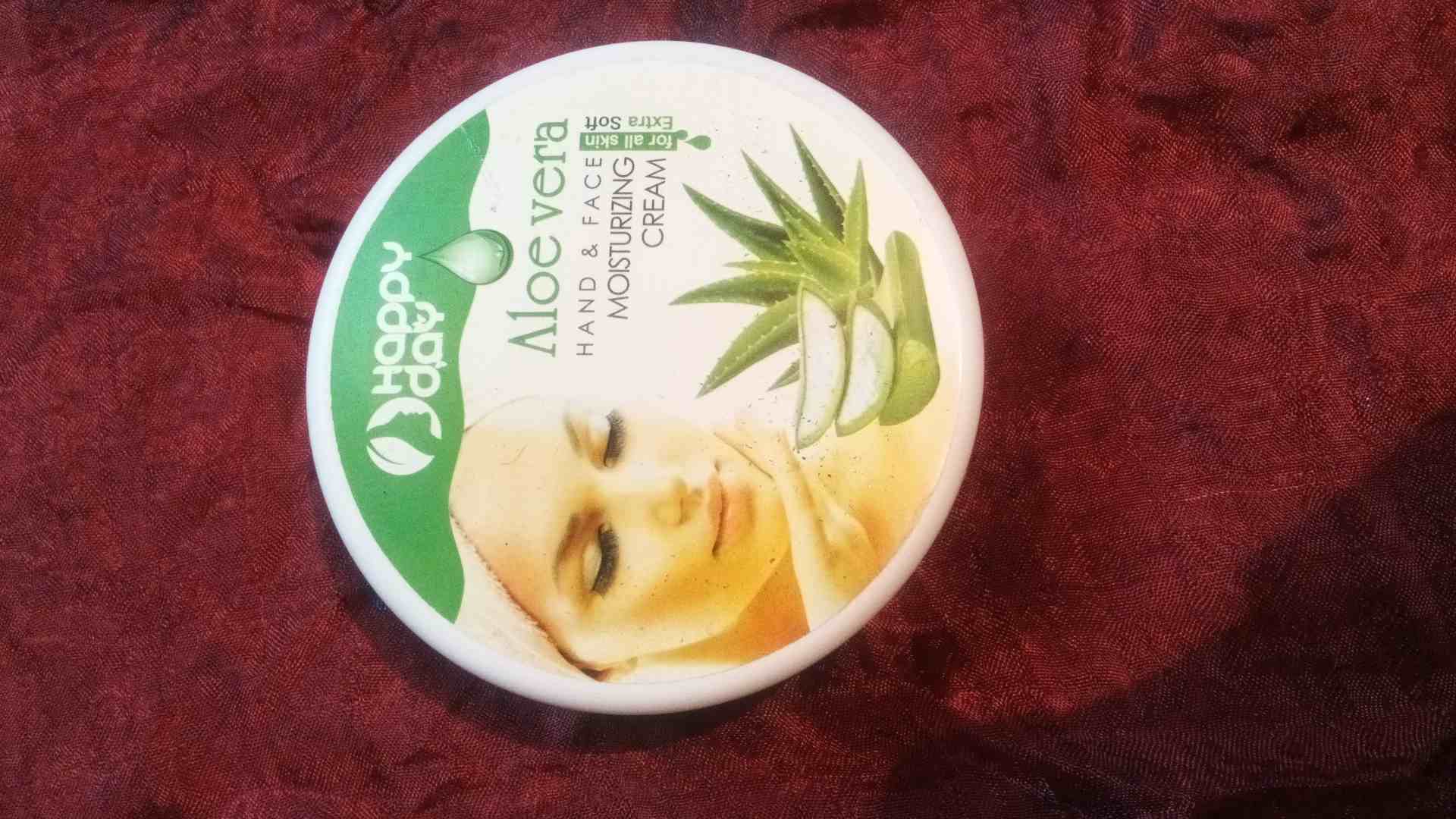 کرم مرطوب کننده دست و صورت هپی دی قوطی بزرگ