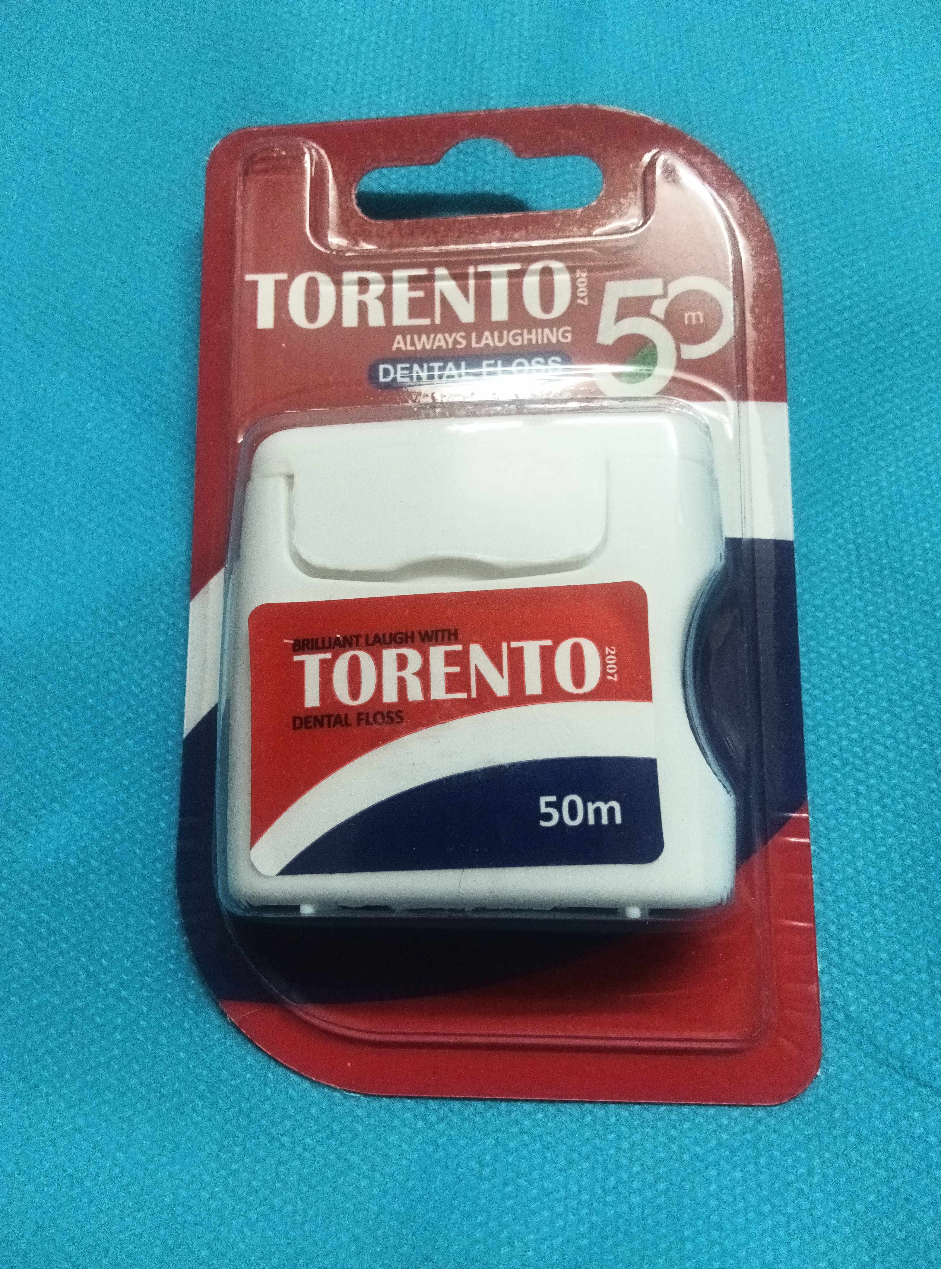 نخ دندان برند تورنتو 50متری ، بهداشت دندان